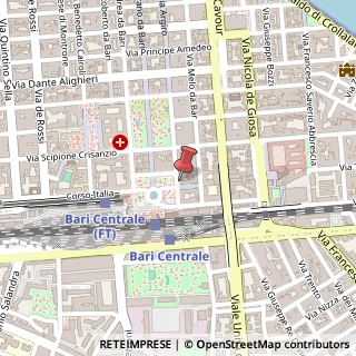 Mappa Piazza Aldo Moro, 28, 70122 Bari, Bari (Puglia)