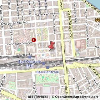 Mappa Via Scipione Crisanzio, 6, 70122 Bari, Bari (Puglia)