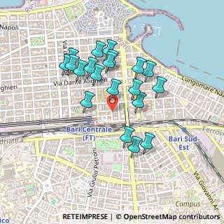 Mappa Piazza Aldo Moro, 70121 Bari BA, Italia (0.4285)