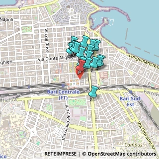 Mappa Piazza Aldo Moro, 70121 Bari BA, Italia (0.294)
