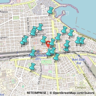 Mappa Piazza Aldo Moro, 70121 Bari BA, Italia (0.459)