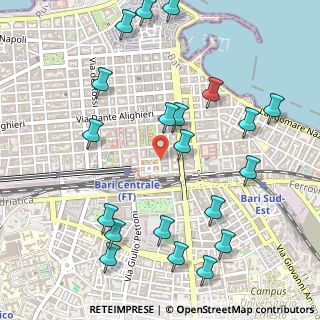 Mappa Piazza Aldo Moro, 70121 Bari BA, Italia (0.666)
