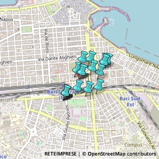 Mappa Piazza Aldo Moro, 70121 Bari BA, Italia (0.2585)
