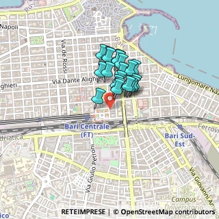 Mappa Piazza Aldo Moro, 70121 Bari BA, Italia (0.2885)