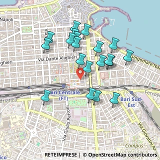 Mappa Piazza Aldo Moro, 70121 Bari BA, Italia (0.4765)
