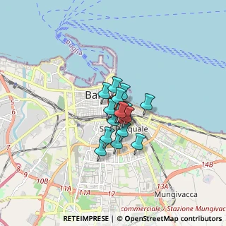 Mappa Piazza Aldo Moro, 70121 Bari BA, Italia (0.92176)
