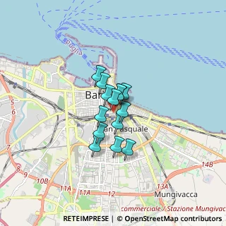 Mappa Piazza Aldo Moro, 70121 Bari BA, Italia (0.95429)