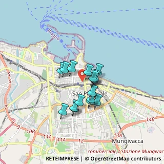 Mappa Piazza Aldo Moro, 70121 Bari BA, Italia (1.245)