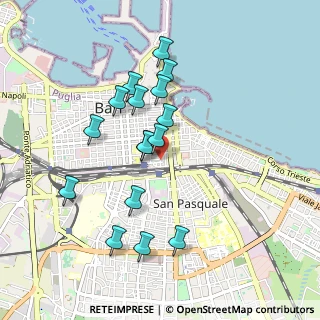 Mappa Piazza Aldo Moro, 70121 Bari BA, Italia (0.9225)