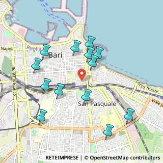 Mappa Piazza Aldo Moro, 70121 Bari BA, Italia (1.05923)