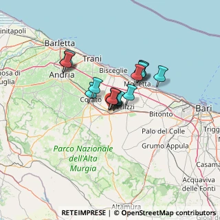 Mappa Via Edmondo de Amicis, 70037 Ruvo di Puglia BA, Italia (9.3275)