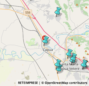 Mappa Località Molinella, 81041 Vitulazio CE, Italia (6.49182)