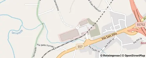Mappa Benevento
