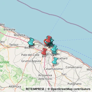 Mappa Sottovia Giuseppe Filippo, 70123 Bari BA, Italia (6.83429)