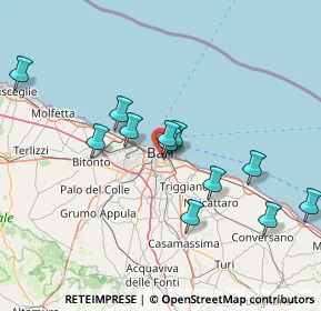 Mappa Via Eritrea, 70123 Bari BA, Italia (14.97083)