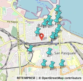 Mappa Via Eritrea, 70123 Bari BA, Italia (0.95375)