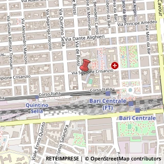 Mappa Via Beata Elia di San Clemente, 200, 70122 Bari, Bari (Puglia)