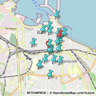 Mappa Via Beata Elia di S. Clemente, 70122 Bari BA, Italia (0.753)