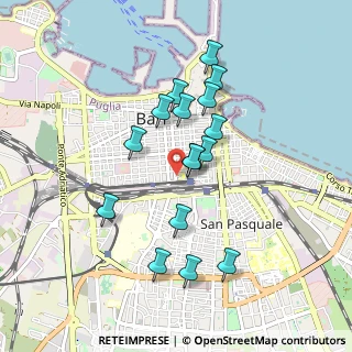 Mappa Via Beata Elia di S. Clemente, 70122 Bari BA, Italia (0.8575)