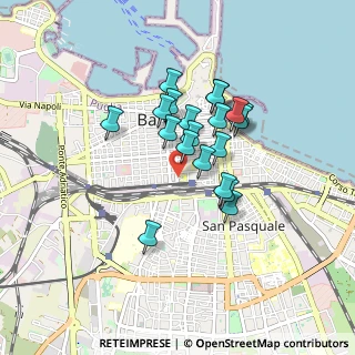 Mappa Via Beata Elia di S. Clemente, 70122 Bari BA, Italia (0.7075)