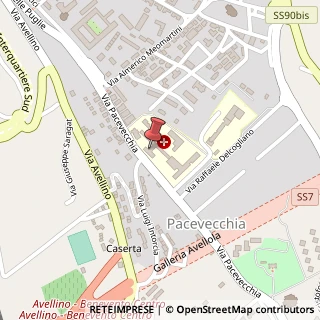 Mappa Via Pacevecchia, 53, 82100 Benevento, Benevento (Campania)