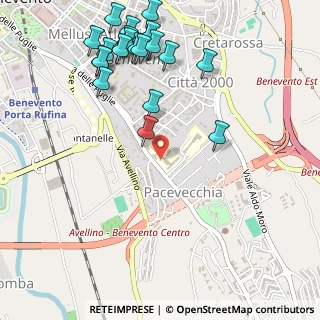 Mappa Azienda Ospedaliera San Pio, 82100 Benevento BN, Italia (0.6945)