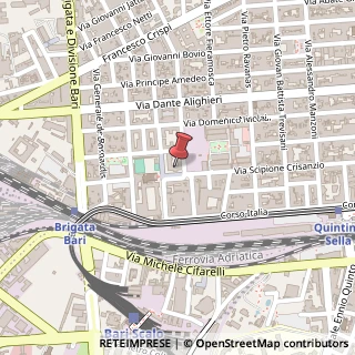 Mappa Via Don Giovanni Bosco, 2, 70123 Bari, Bari (Puglia)