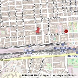 Mappa Via Scipione Crisanzio, 94, 70123 Bari, Bari (Puglia)