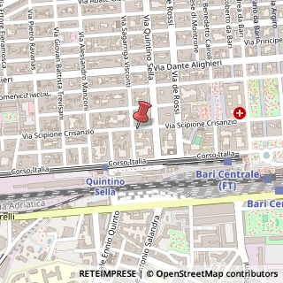 Mappa Via Crisanzio, 90, 70123 Bari, Bari (Puglia)