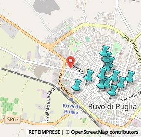 Mappa Via Alberto Mario, 70037 Ruvo di Puglia BA, Italia (0.57231)