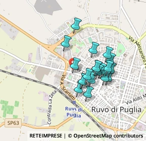 Mappa Via Alberto Mario, 70037 Ruvo di Puglia BA, Italia (0.3775)