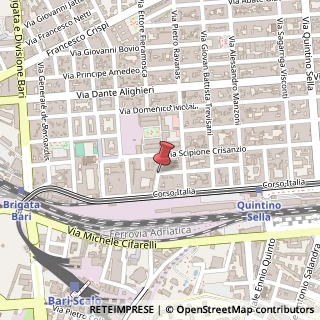 Mappa Via Tenente Casale Y. Figoroa, 70123 Bari BA, Italia, 70123 Bari, Bari (Puglia)