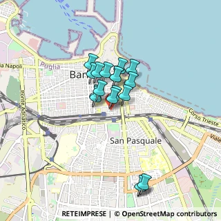 Mappa Via Sparano, 70121 Bari BA, Italia (0.70611)