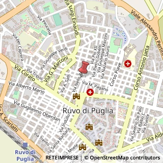 Mappa Via Carlo Rosselli, 45, 70037 Ruvo di Puglia, Bari (Puglia)