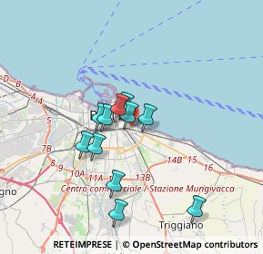Mappa Corso Sidney Sonnino, 70126 Bari BA, Italia (3.02)