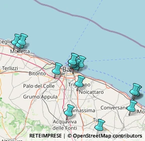 Mappa Corso Sidney Sonnino, 70126 Bari BA, Italia (18.00938)