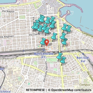 Mappa Piazza Moro 55 - 2° piano, 70122 Bari BA, Italia (0.436)