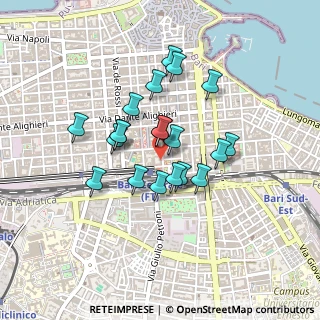 Mappa Piazza Moro 55 - 2° piano, 70122 Bari BA, Italia (0.367)