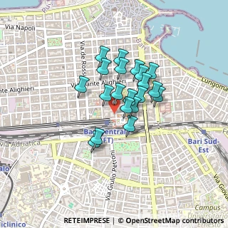 Mappa Piazza Moro 55 - 2° piano, 70122 Bari BA, Italia (0.3165)