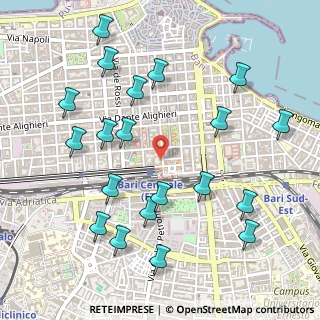 Mappa Piazza Moro 55 - 2° piano, 70122 Bari BA, Italia (0.6255)