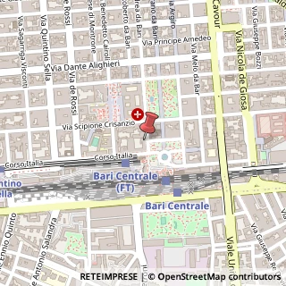 Mappa Piazza Aldo Moro, 61, 70122 Bari, Bari (Puglia)