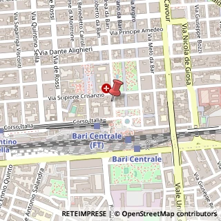 Mappa Via Raffaele de Cesare, 15, 70121 Bari, Bari (Puglia)