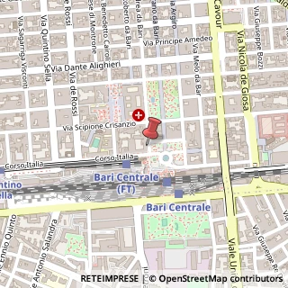 Mappa Piazza Aldo Moro, 56, 70122 Bari, Bari (Puglia)