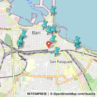 Mappa Piazza Moro 55 - 2° piano, 70122 Bari BA, Italia (1.055)