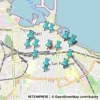Mappa Piazza Moro 55 - 2° piano, 70122 Bari BA, Italia (0.8705)