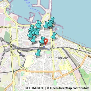 Mappa Piazza Moro 55 - 2° piano, 70122 Bari BA, Italia (0.7605)