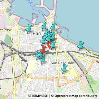 Mappa Piazza Moro 55 - 2° piano, 70122 Bari BA, Italia (0.64167)
