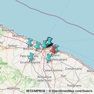 Mappa Via Raffaele de Cesare, 70122 Bari BA, Italia (5.97154)