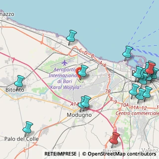 Mappa Via Capo Scardicchio, 70123 Bari BA, Italia (6.6085)