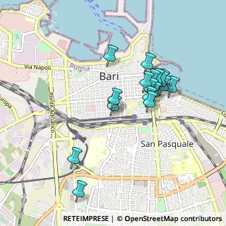 Mappa Via Sagarriga Visconti, 70123 Bari BA, Italia (0.89294)